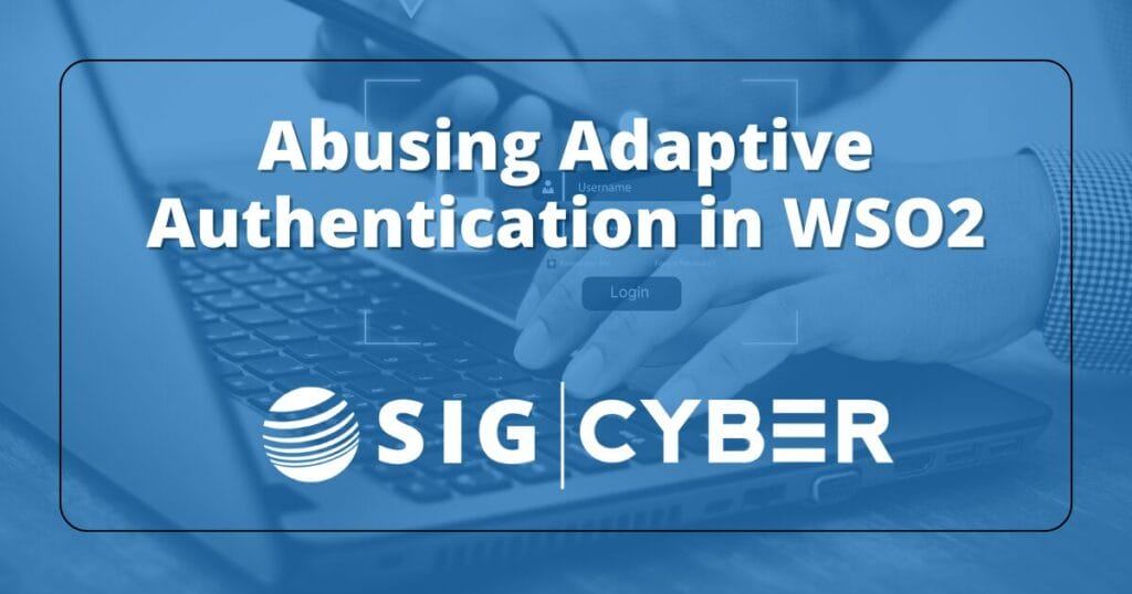 Abusing Adaptive Authentication