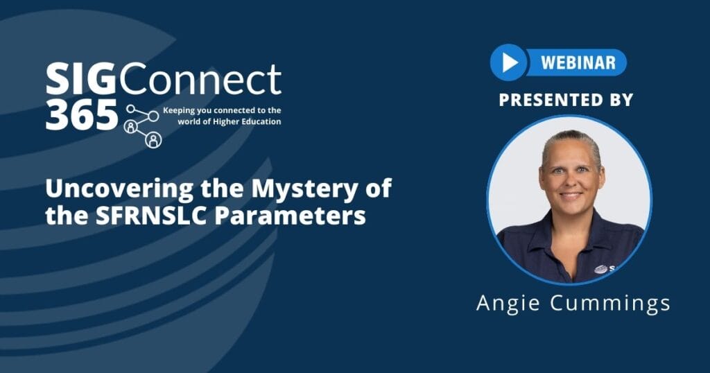 022625 Webinar Uncovering the Mystery of the SFRNSLC Parameters